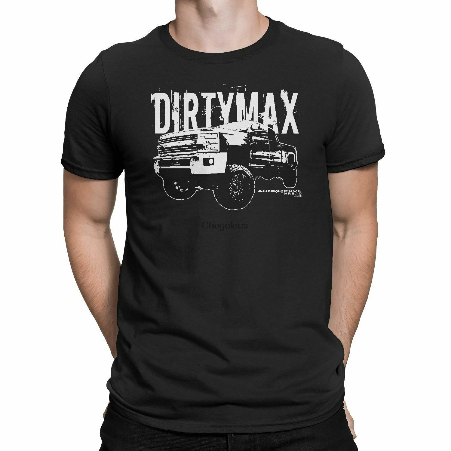 Футболка Dirtymax Duramax с грузовиком |