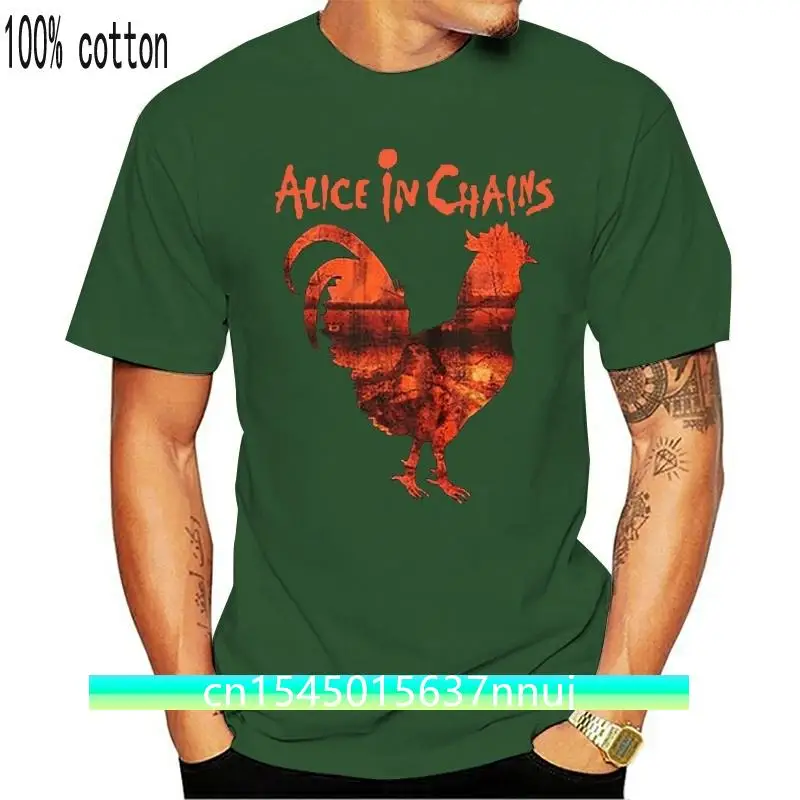 thumbnail image 1 of Camiseta unisex con el logotipo de la banda de rock Alice in Chains Rooster Dirt Layne Staley, 1 of 5