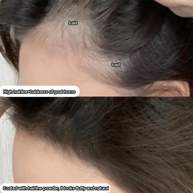 Hair Line Powder 4g Black Root Cover Up Natural Instant Waterproof Hairline Shadow Powder Hair Concealer Coverage 13color hair building powder hair coloring product