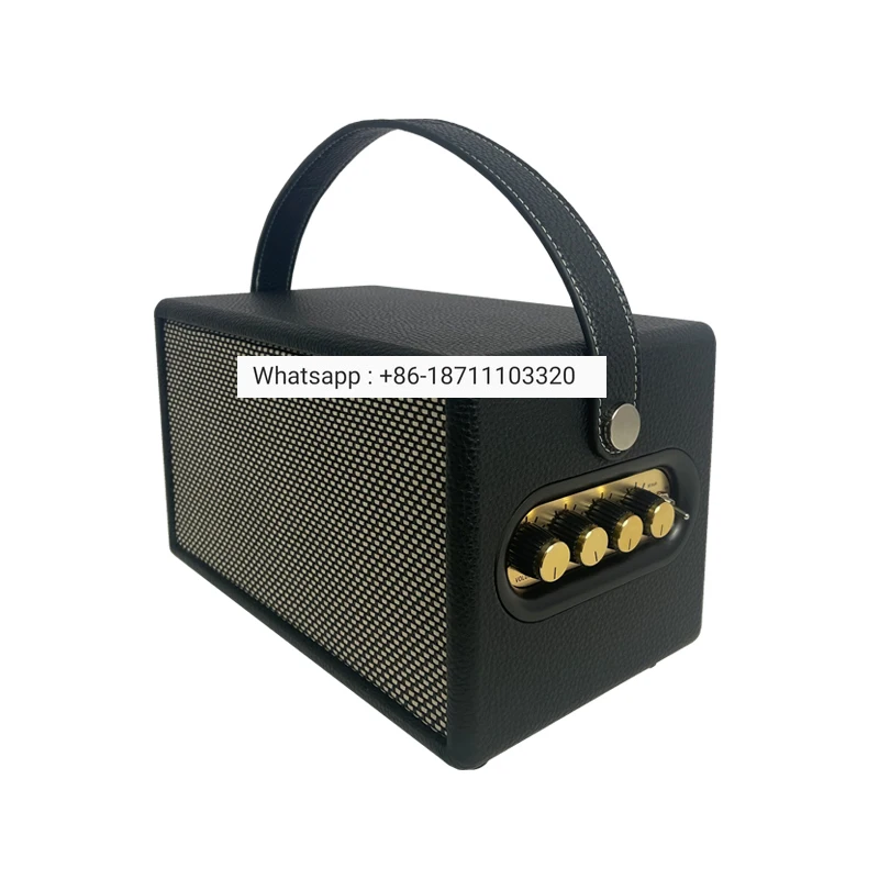 Outdoor HiFi Stereo Music Sound Box with Battery Super Bass Audio Portable Wireless Blue tooth Speaker