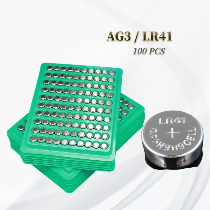 AG3 1.55 V Batteria A Bottone Per Orologio Fotocamera A Moneta E - Foto 4