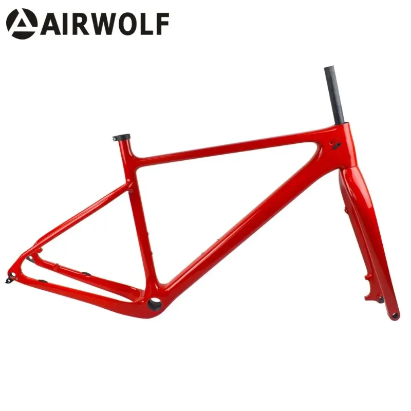 

Airwolf 29ER BOOST Custom Carbon MTB Frame Thru Axle 148*12 with 110*15 Boost Mountain Fork 29ER Carbon Mountain Bicycle Frame