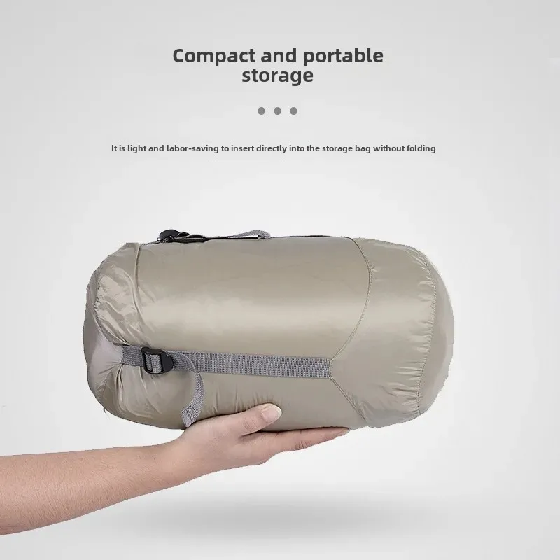Outdoor Waterproof Warm Sleeping Bag, Sleeping Quilt for Camping, Winter Travel,