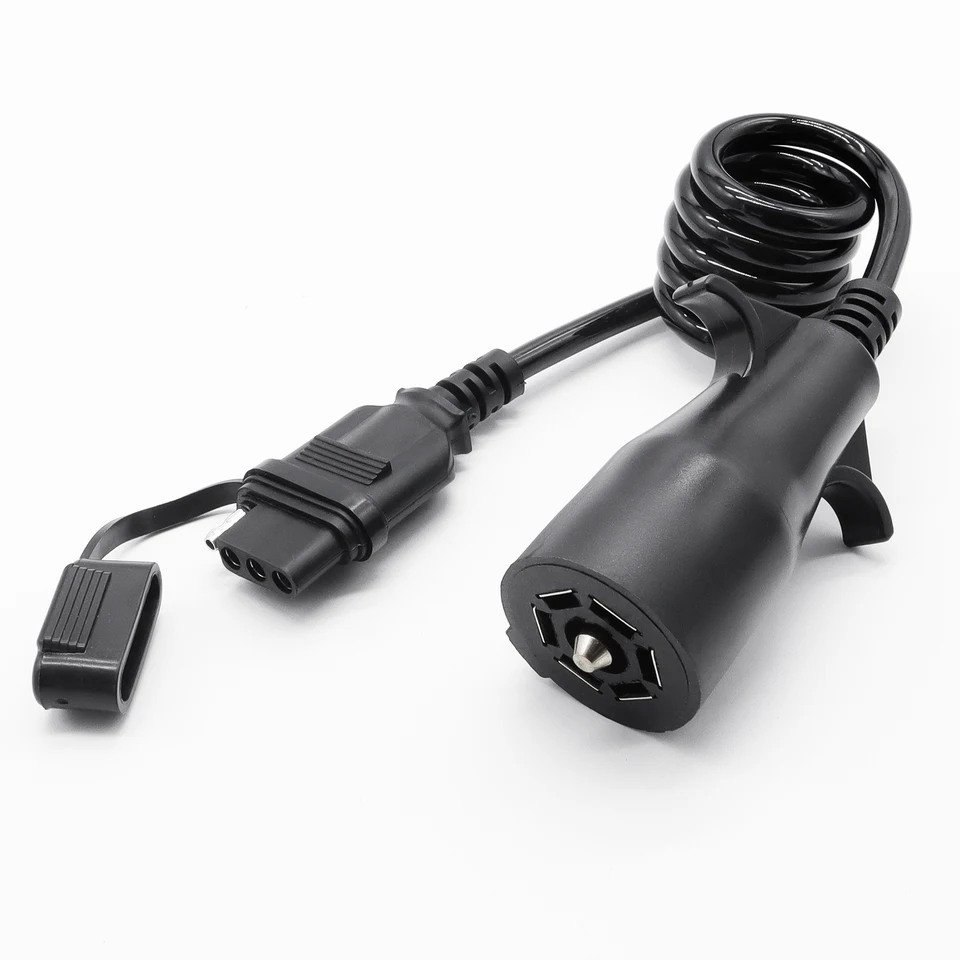 Kit Presa Per Rimorchio A 3 Pin Maschio/femmina 12V 24V Connettore Per Gancio Di Traino Per Camion A 3 Pin Per Veicoli Agricoli Auto Trattori Roulotte Portabici Camper 90070301
