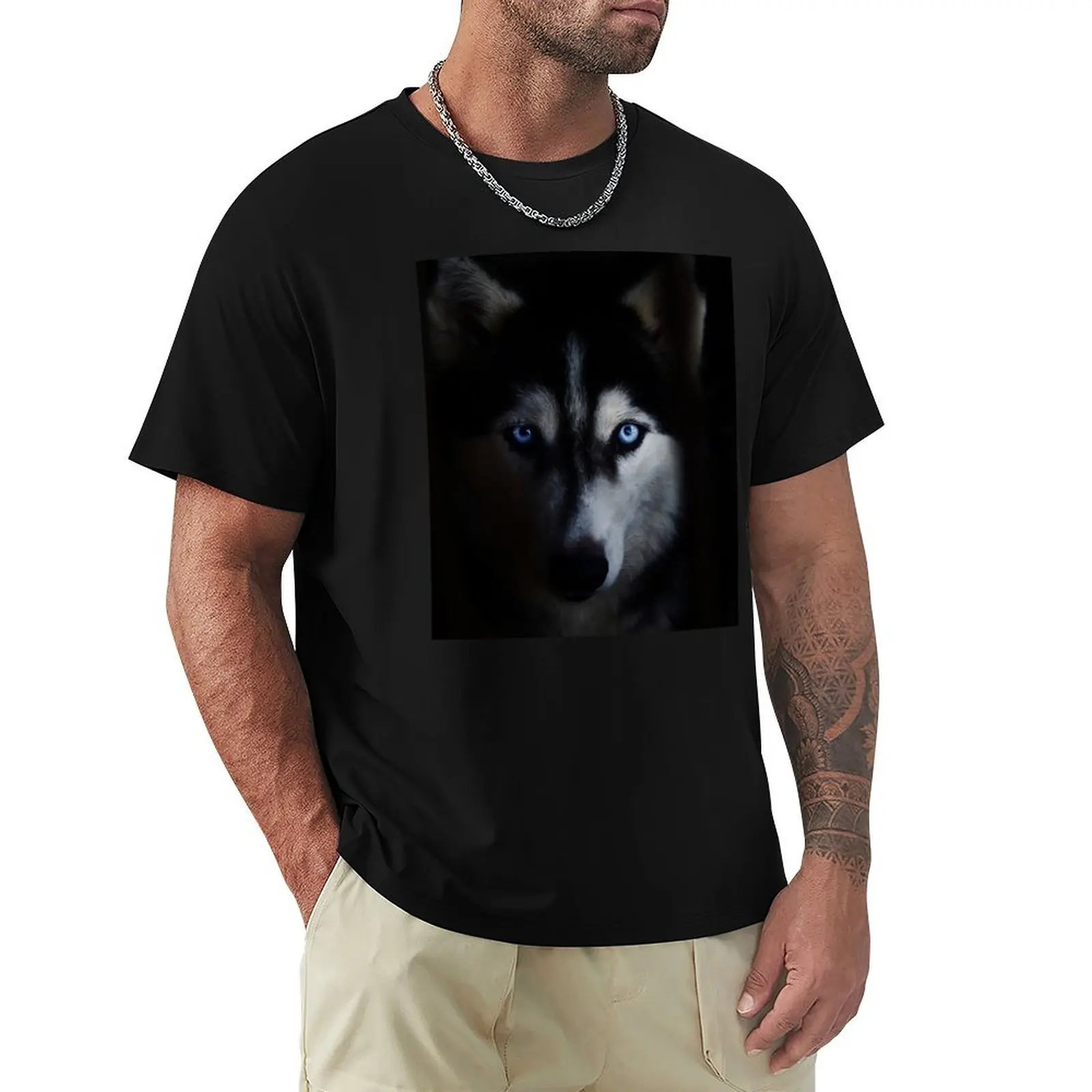 

Siberian Husky Love T-shirt for a boy sweat blanks Men's t-shirts