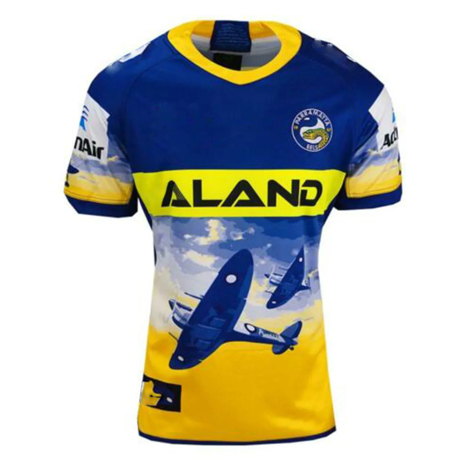 

2020 Parramatta Eels ANZAC, Джерси для регби, Спортивная рубашка S-5XL