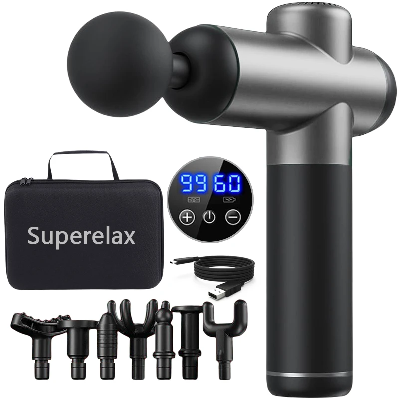 FitnessMassageGunFasciaNeckandBackMassagerBodyMassagers