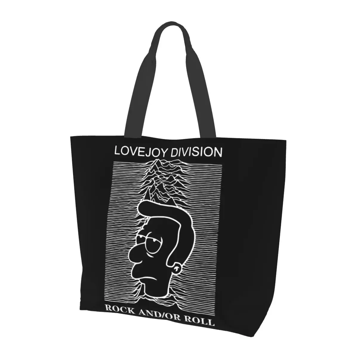Love Joy Division Unknown Pleasures Women Shoulder Bag 40X50Cm Tote Bag Shopping Handbag Convenient Travel Book Custom Logo