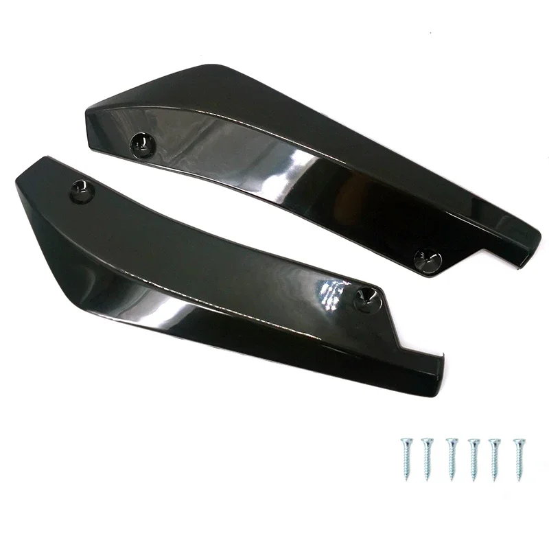 Bumper Strip Bumper Lip Spoiler Diffuser Splitter Scratch Protector Carbon Fiber Winglets Side Skirt Extension