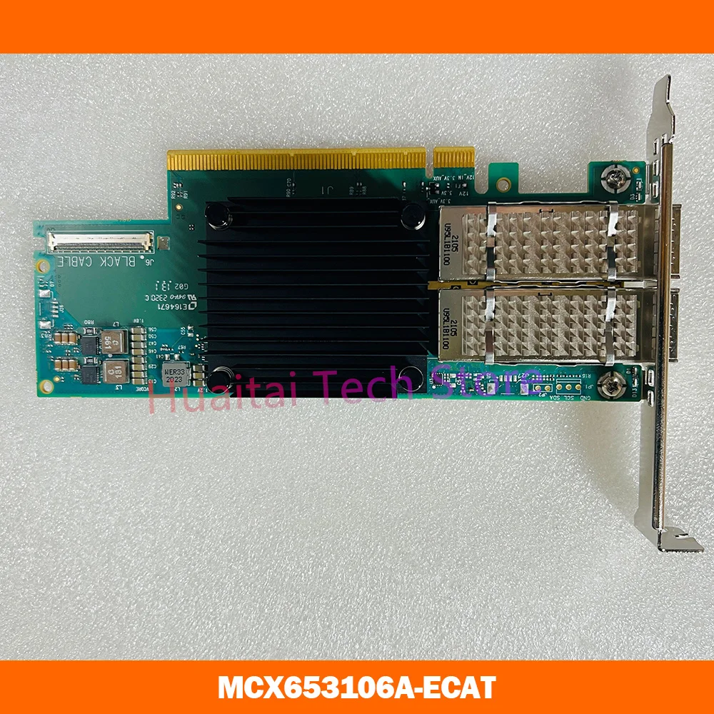 For HPE 100G Dual Port P08355 001 940QSFP56 MCX653106A ECAT