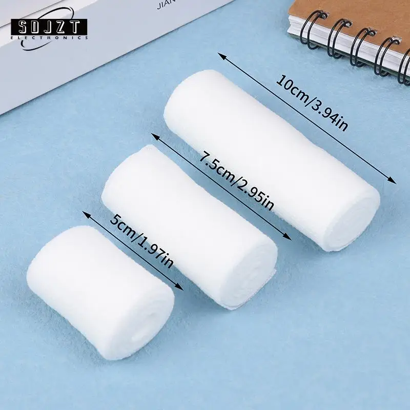 

1Roll PBT Elastic Bandage Skin Friendly Breathable First Aid Kit Gauze Wound Dressing Medical Emergency Care Bandage