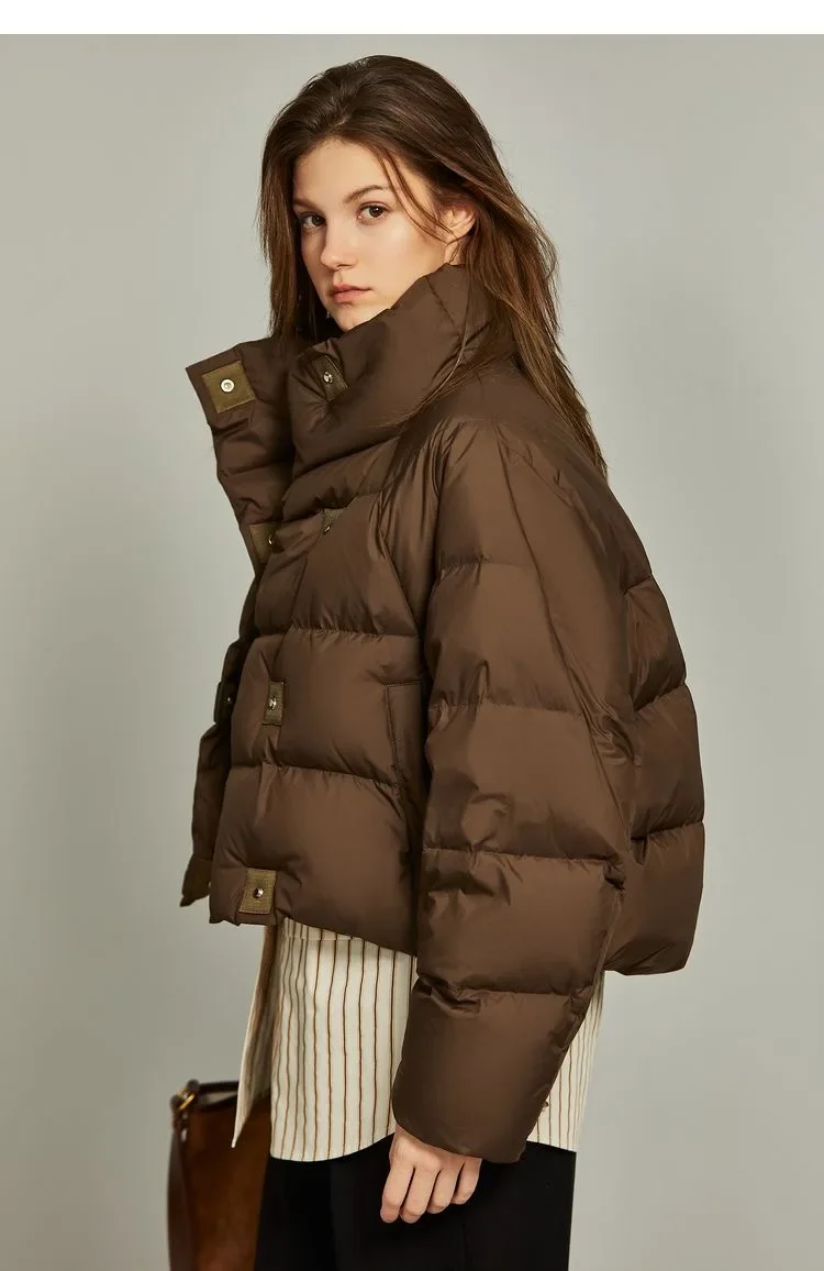 Korean Golf Padded Anew Women's Golf Wear Winter Authentic Jacket Fashion Thickening Casual Coat Women's Clothing