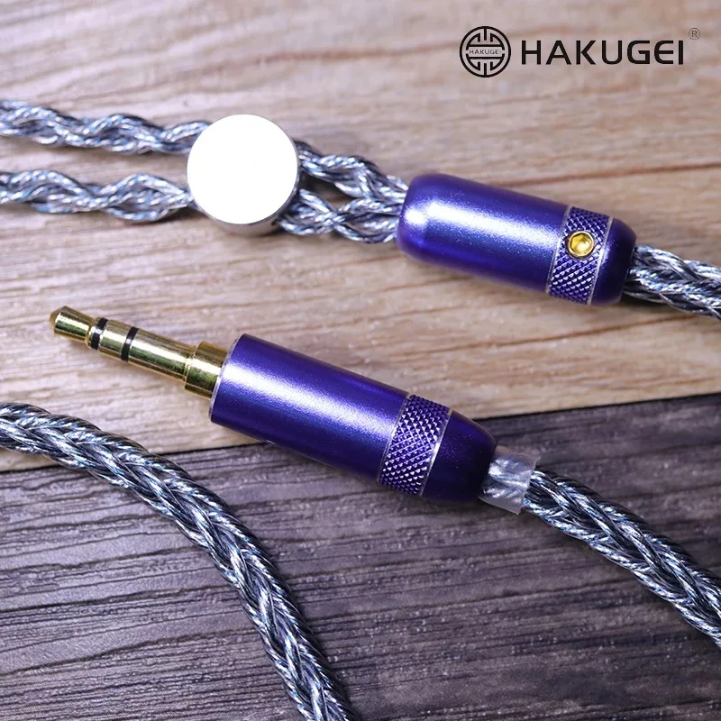 Hakutei-アップグレードケーブル,5 nofc,2ピン,0.78mm,qdc mmcx,as16