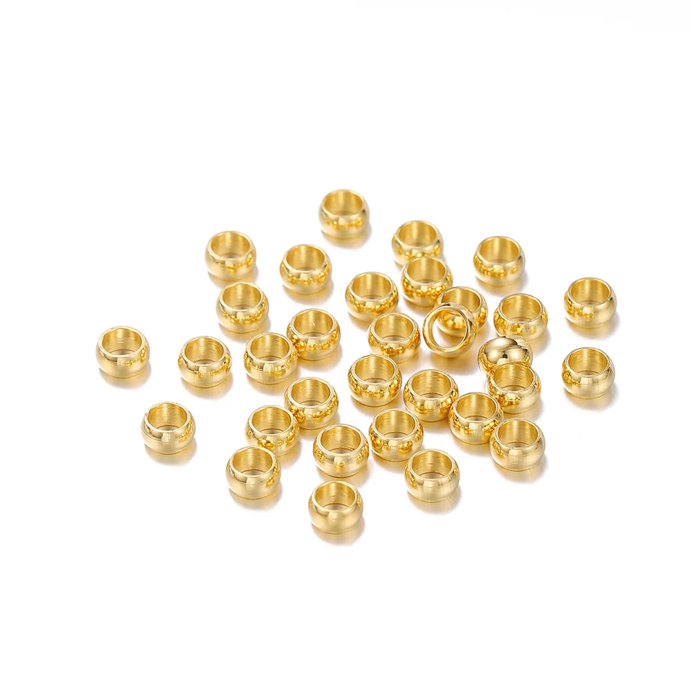 1,5-4mm Stopper Spacer Perlen Edelstahl Positionierung Ball Crimp End Perlen Für DIY Schmuck Machen Liefert Erkenntnisse – Detail 2