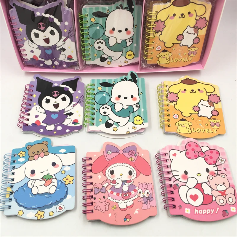 

12pcs/ лот Sanrio мелодии корицы Pochacco ноутбук милый мини портативный дневник дневник планировщик канцелярских принадлежностей школьные принадлежности подарок