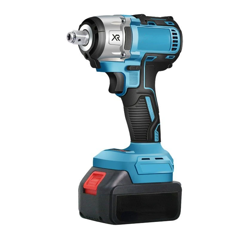 Brushless Electric Impact Wrench 520N.M Cordless LED Electric Wrench 1/2 Inch for Makita 18V Battery Screwdriver Power Tools