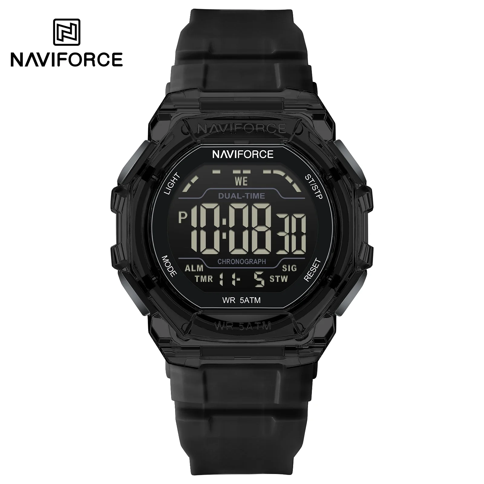 NAVIFORCE Waterproof Multifunction Digital Sports Watch for Men