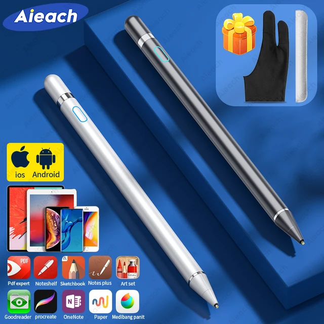 Stylet de tablette universel actif pour Android Apple iPad écran tactile  crayon pour Xiaomi Huawei Samsung tablette téléphone portable stylo -  AliExpress