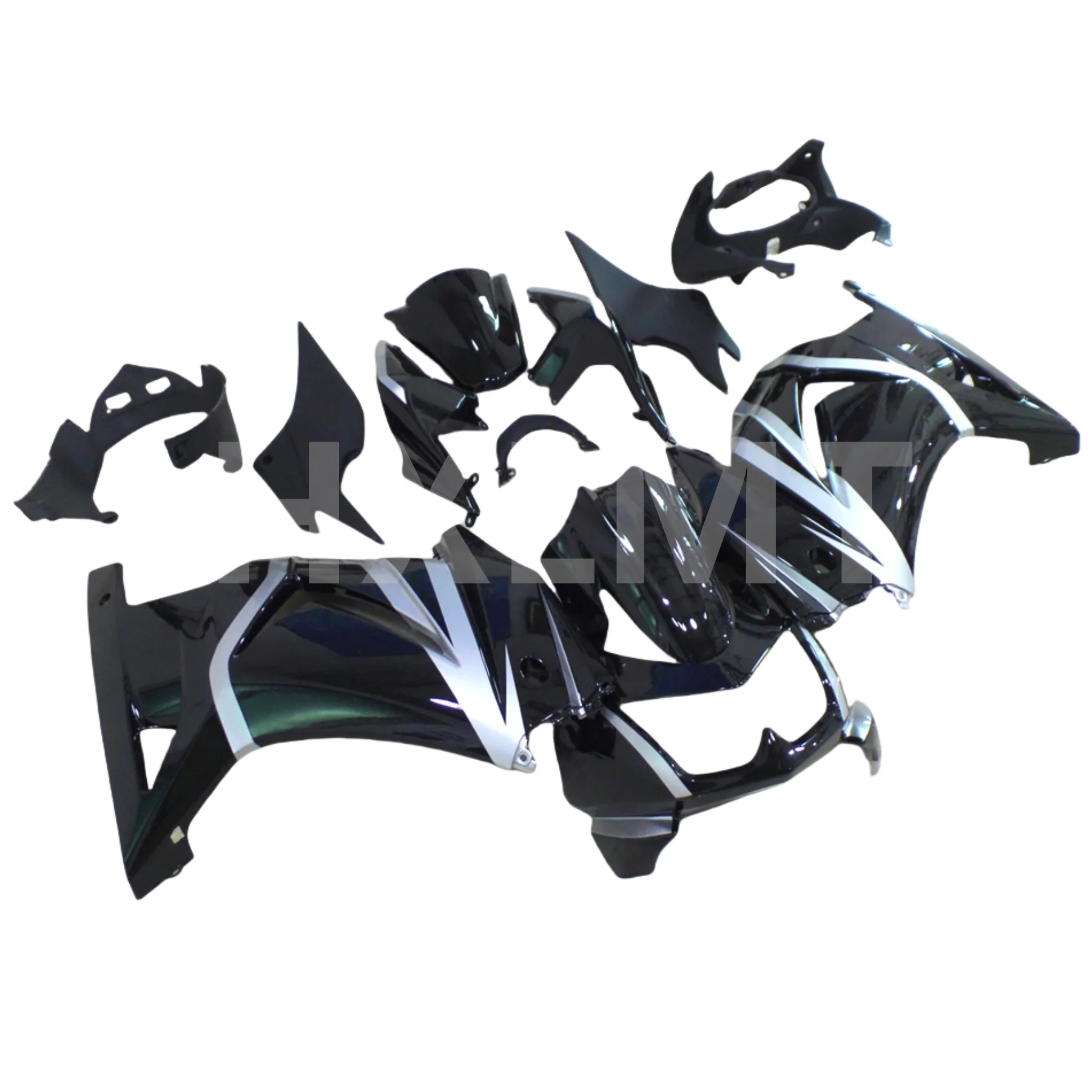 Motorcycle Fairings Kit for KAWASAKI Ninja ZX250R 08 09 10 11 12 ZX 250R EX250 2008 2010 2012 Injection Green Bodywork Set
