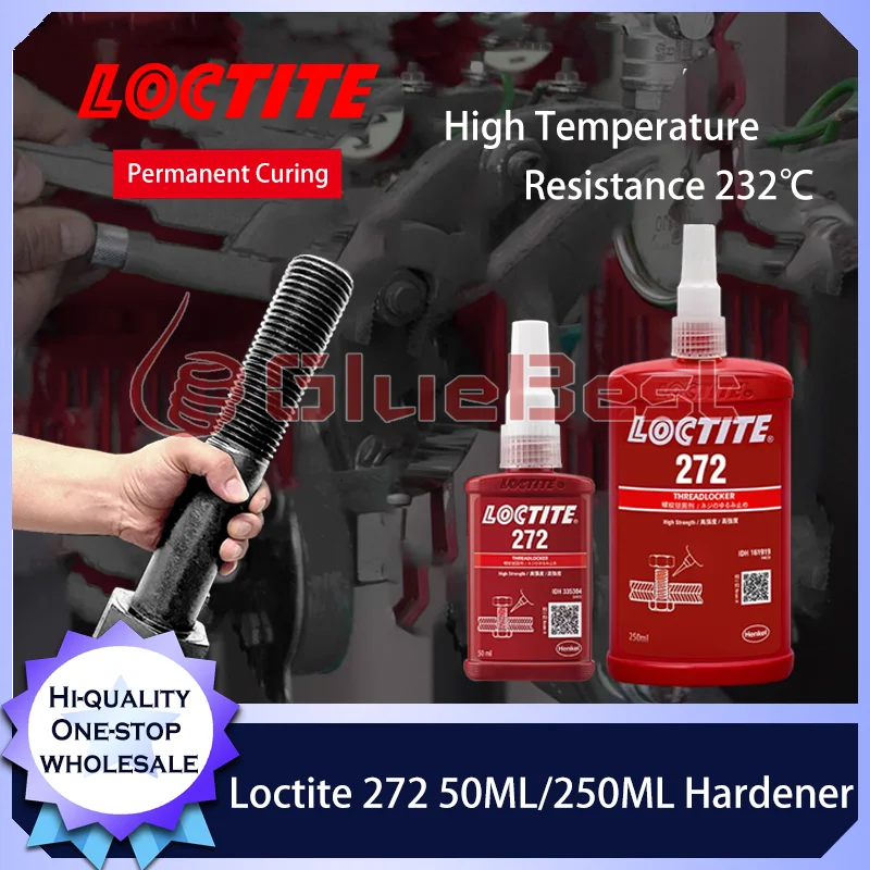 

Loctite 272 High Strength High Temperature Resistant Anaerobic Thread Curing Agent Loctite-272 Loctite272 Original Product