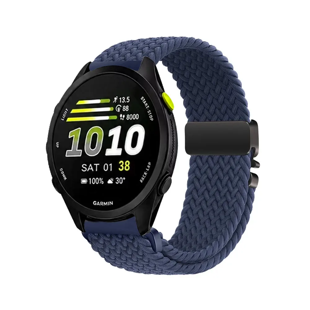 Nylon Parachute Buckle Adjustable Watchband, 20mm/22mm Strap