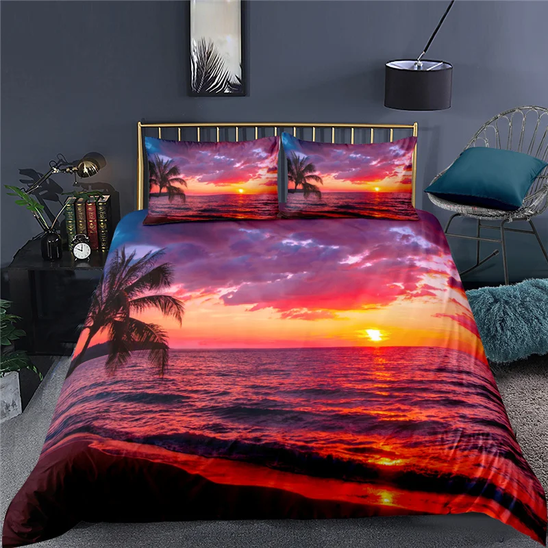 Ÿ 3D  ġ μ  Aldult ħ Ʈ ڳ  Duvet Ŀ Pillowcase Ȩ  ̱//ŷ 