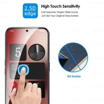 Kein Telefon 2a Glas 4 Stück für nichts Telefon (2a) gehärtetes Glas nathing phone2a 2 a a2 5g a142 Displays chutz folie — изображение 3