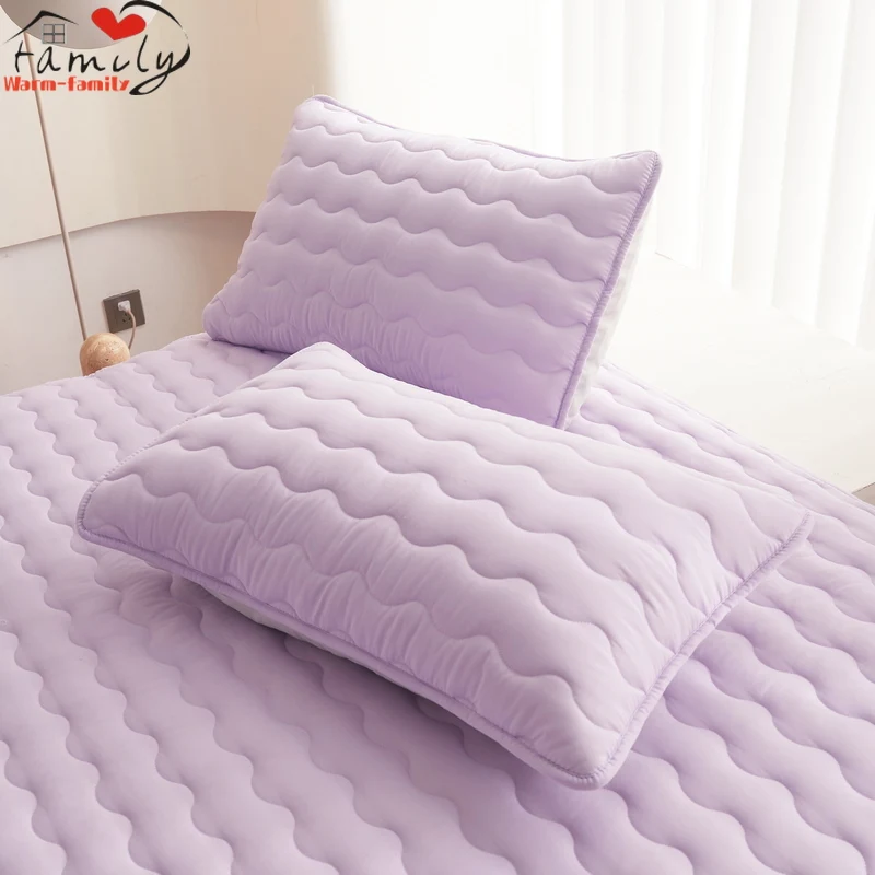 

Cotton Pillow Cover Dust Proof Pillow Case for Home Hotel Stain Prevention Pillowcase Bed Pillow Towel for Sleeping Pillows