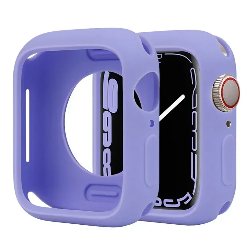 Candy Soft Silicone Apple Watch Protective Case - Women's Bumper Cover