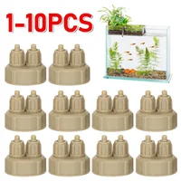 1-10pcs Aquarium CO2 System Generator Bottle Cap Fish Tank Live Plant DIY Air Diffuser Carbon Dioxide Reactor Instrument 1