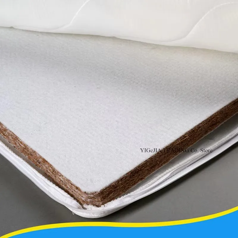 Baby Bed Palm Mattress, Natural Coconut Fiber Crib Pad for Newborn, Kindergarten