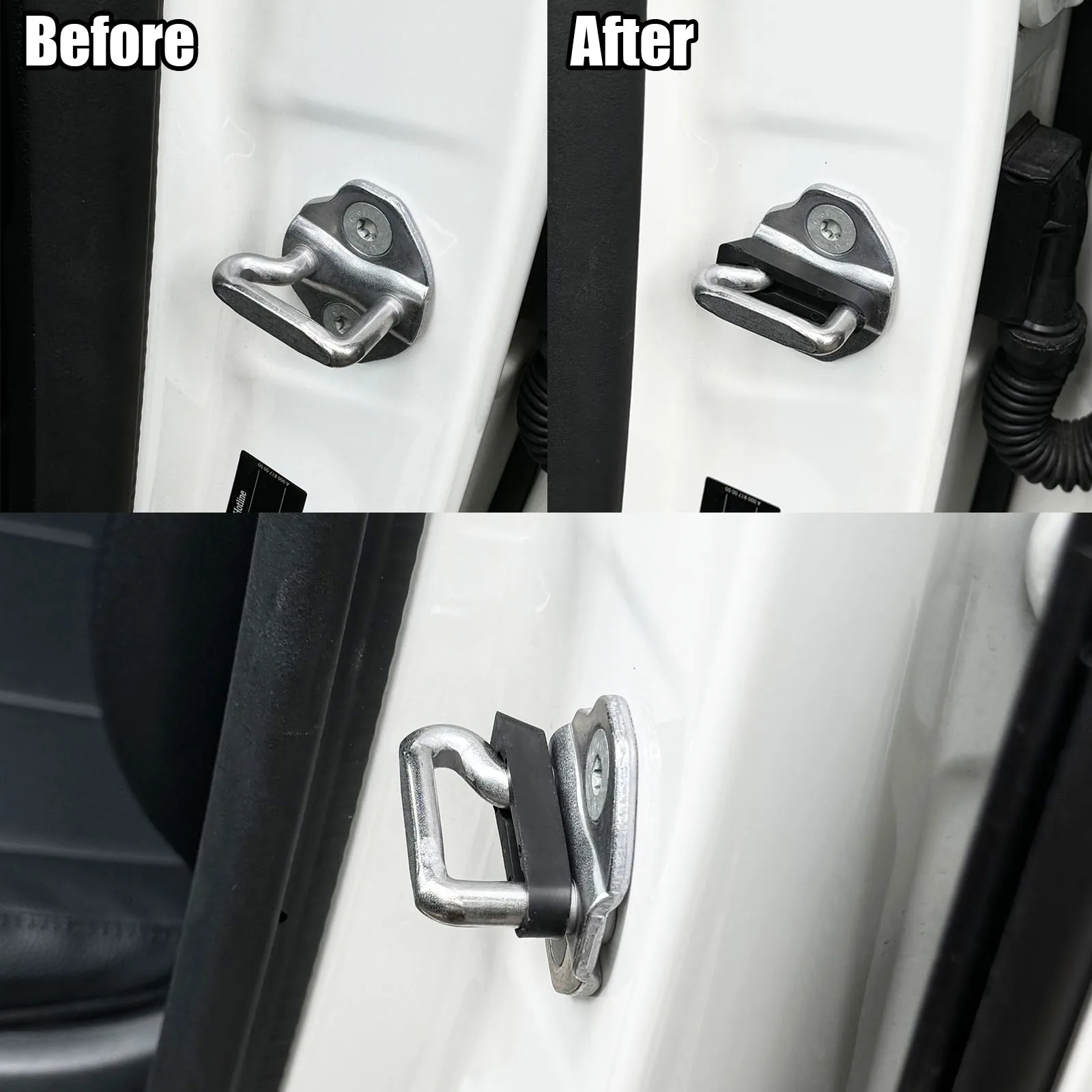 Car Door Lock Damper Car Sound Deadener Car Door Lock Sound Deadener for Mercedes Benz