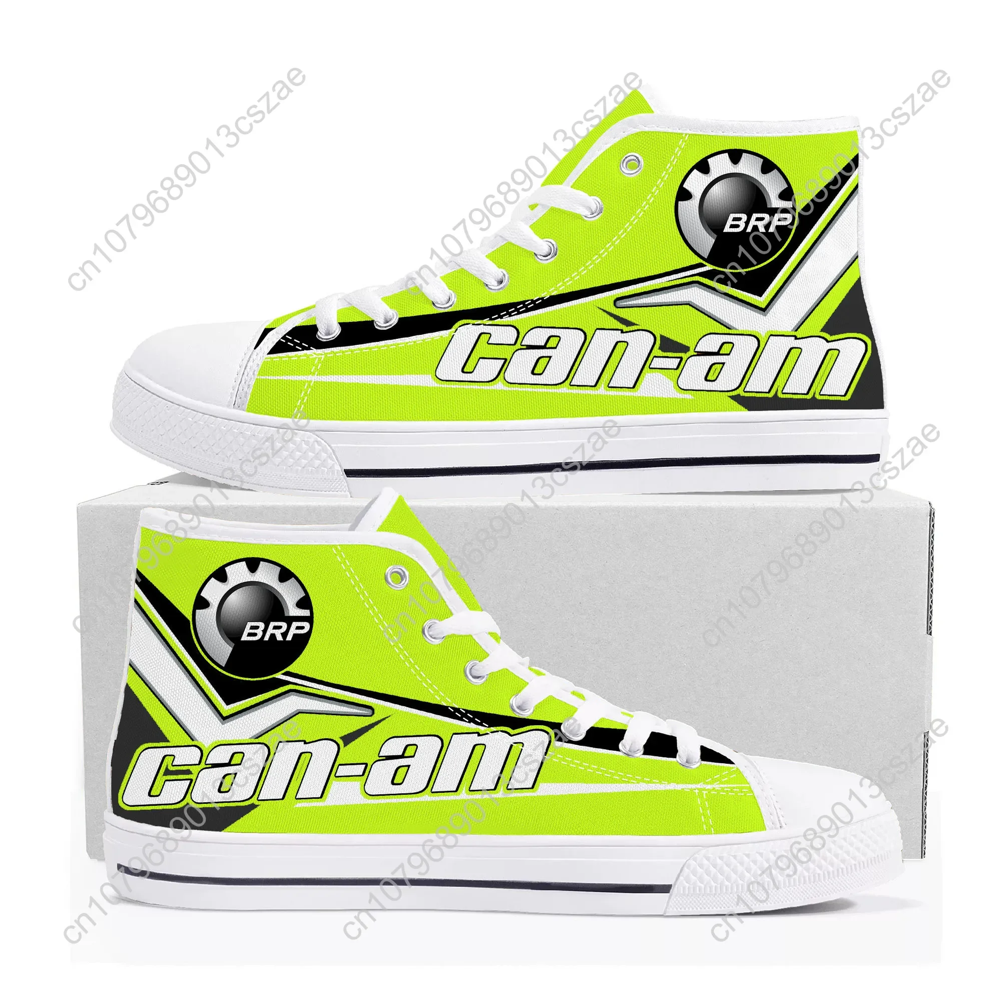 Can-am Shoes High Top Sneakers Mens Womens Teenager High Quality Canvas Sneaker couple Casual Shoe Customize Shoes