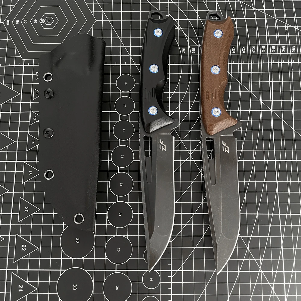 

14C28N Steel Fixed Blade Knife G10 Handle High Hardness Field Sharp Hunting Camping Outdoor EDC Tactical Rescue Tool