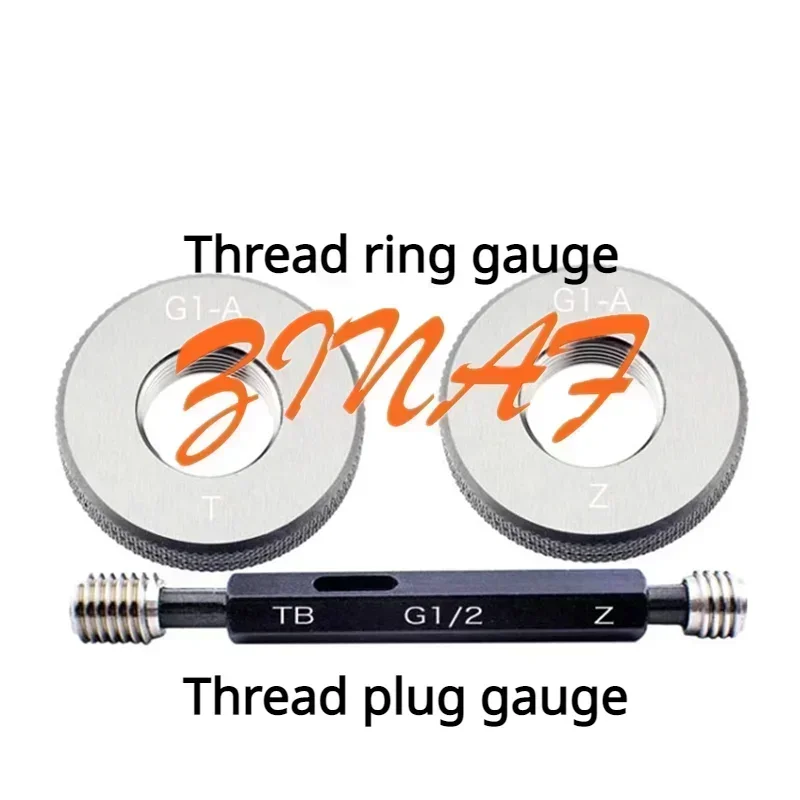 G-Rohrgewinde-Steckmesser/Ringmesser, gerade Rohrgewinde-Messwerkzeuge G1/4 G1/8 G3/4 G1/2 G1" G1 1/8, Gewindemesswerkzeug