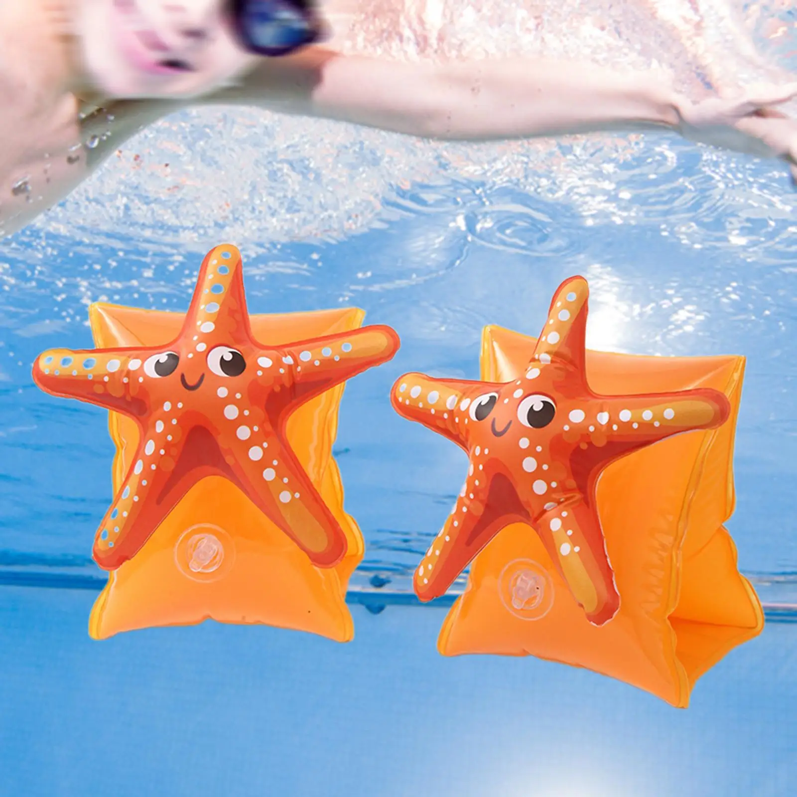 Swim Arm Bands Pool Swimming Armbands for Beginner Learning Swim Children