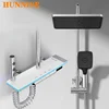 Chrome Piano Digital Bathrooom Shower System Faucet for Bathroom Fixture 12 Inch Shower Head Thermostatic Bathroom Shower Set 1