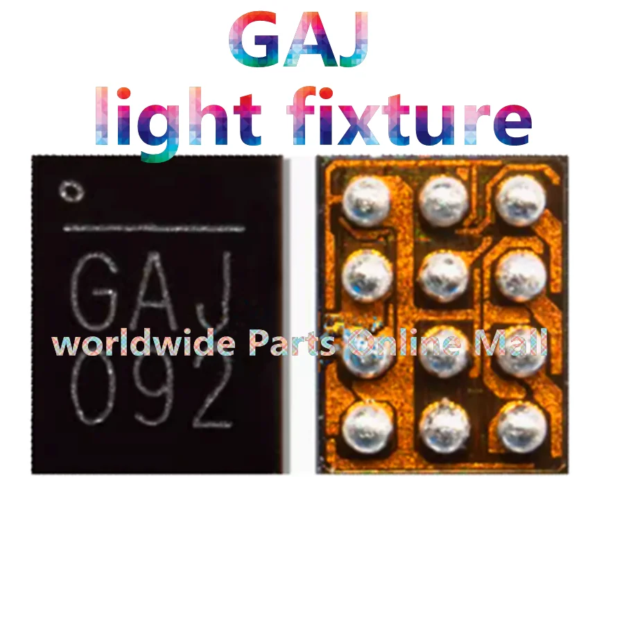 

5pcs-30pcs Mark GAJ For Huawei honor9 V8 V9 V10 P10 P20 Mate9 Nova3e Back Light Cotrol IC Light chip