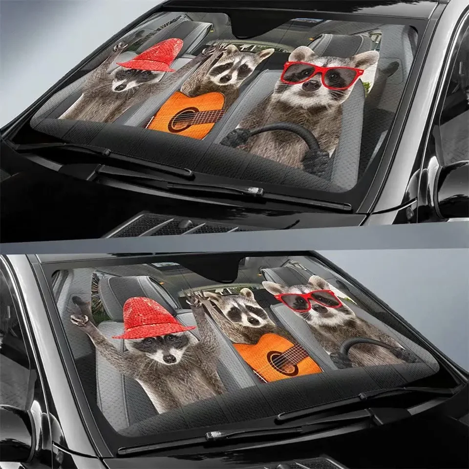 BAGEYOU Parasol Para Parabrisas Delantero De Coche Staffordshire Bull Terrier, Decoración De Perros Y Cachorros, Visera Reflectante De Rayos UV, Protector Solar, Mantiene El Vehículo Fresco, 55 X 30