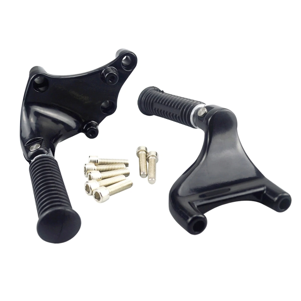 Motorcycles Footrests Rear Passenger Foot Pegs Mount Bracket for Harley Sportster XL1200 SuperLow Roadster Iron 883 14-22