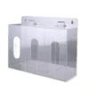 Clear Acrylic Wall Mount Glove Dispenser For Hygienic Laboratory Environment Laboratory Dispensers 1