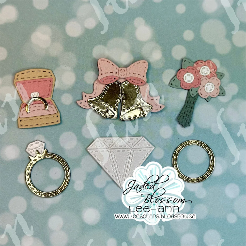 Fustella Felicidades Per Biglietti Auguri E Scrapbooking – Matrice In Acciaio Per Goffratura E Taglio Fai Da Te - 2