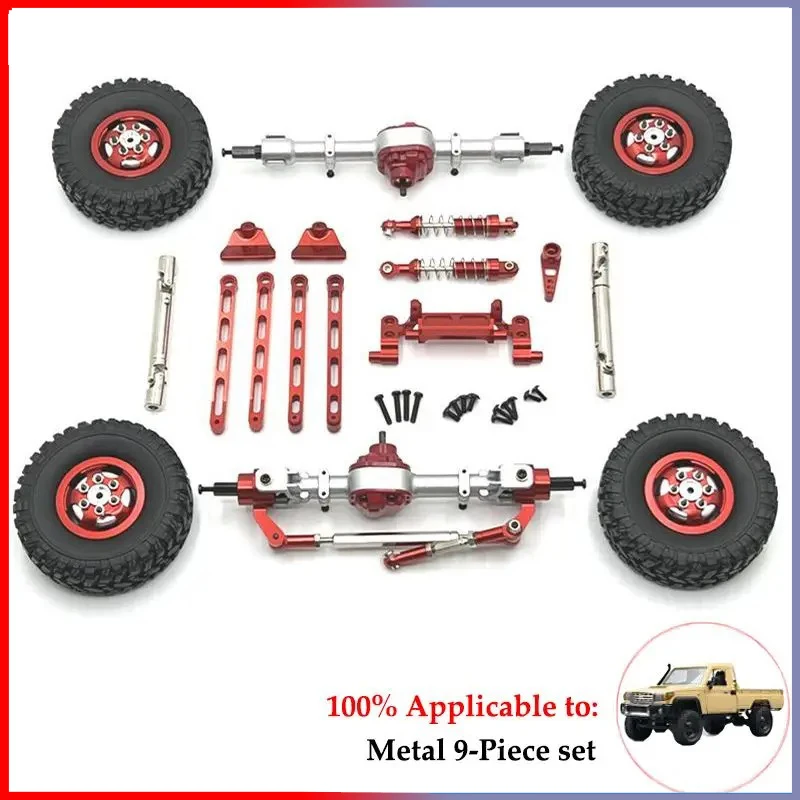 MN 1/12 MN82 LC79 MN78 WPL C14 C24 1/16 Naughty Dragon Remote Control Car Accessories Metal Upgrade Wheels and Tires MN MODEL 4