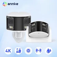 ANNKE-Caméra de vidéosurveillance pour maison intelligente, objectif pour touristes, vue large, vidéo extérieure, 4K AI, poignées humaines, ECT, 180 °, 8MP 1