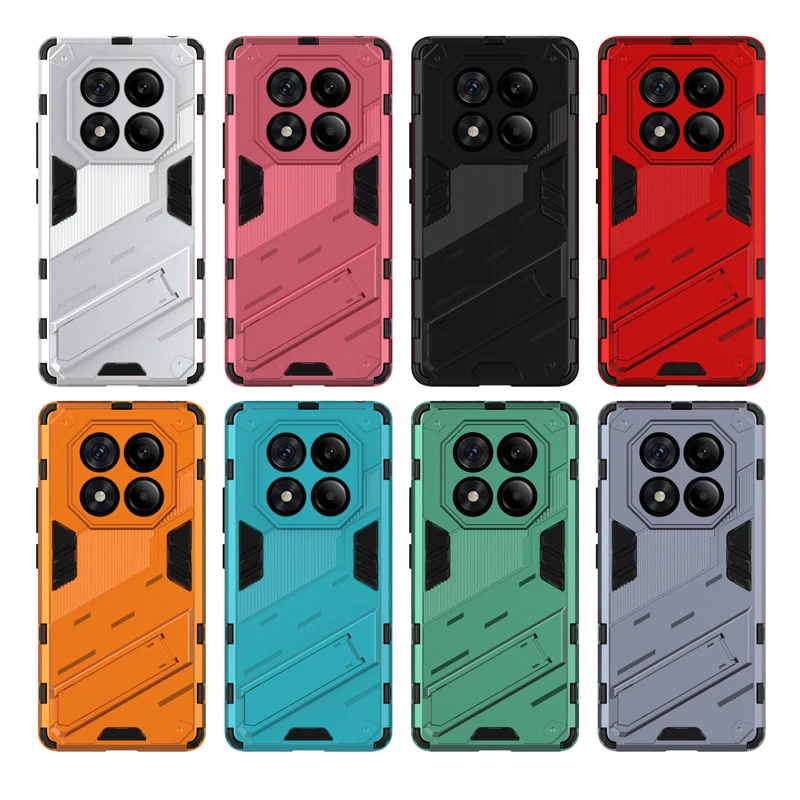 Punk Style Full Protection Armor Case with Kickstand Bracket