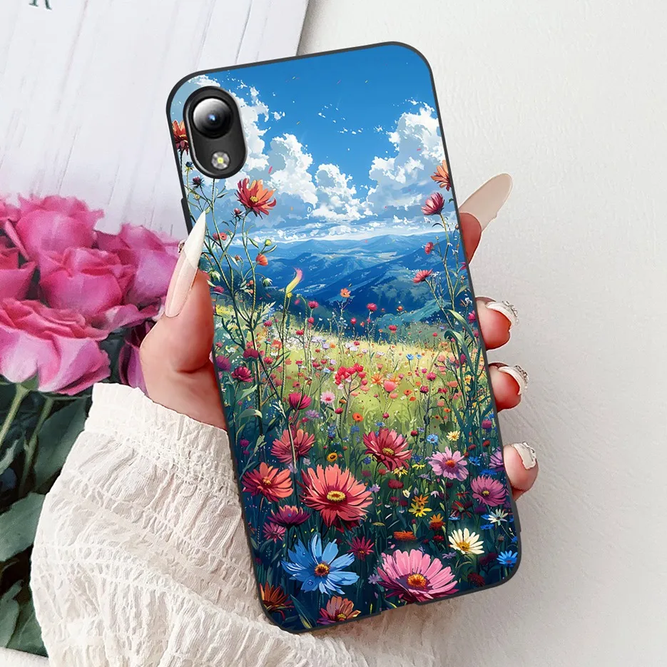 Stylish Painted Soft Silicone Phone Case Cover