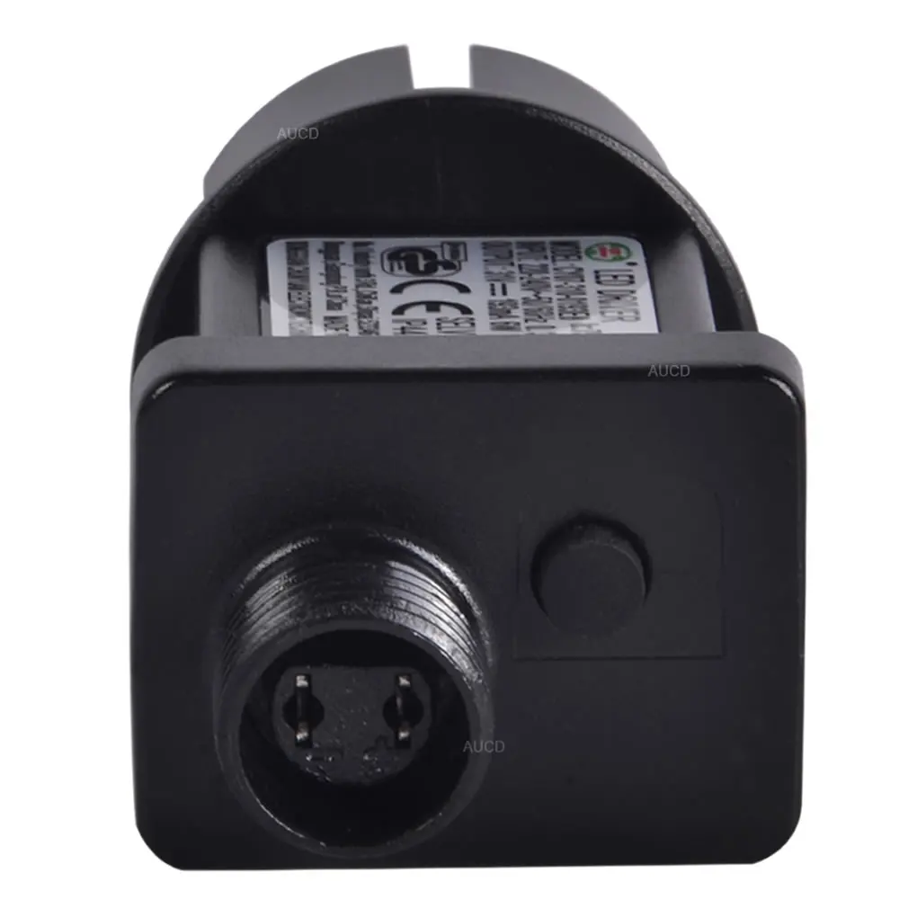 AC 220V To DC 31V 6W European Universal IP44 Waterproof SELV PVC String Lamp Switch Adapter EU Plug Laser Lighting Power Supply