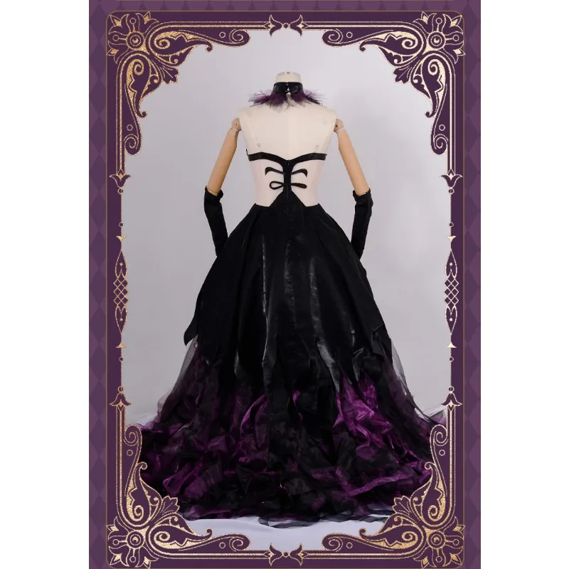 Puella Magi Madoka Magica Homura Akemi Witch Form Cosplay Costume