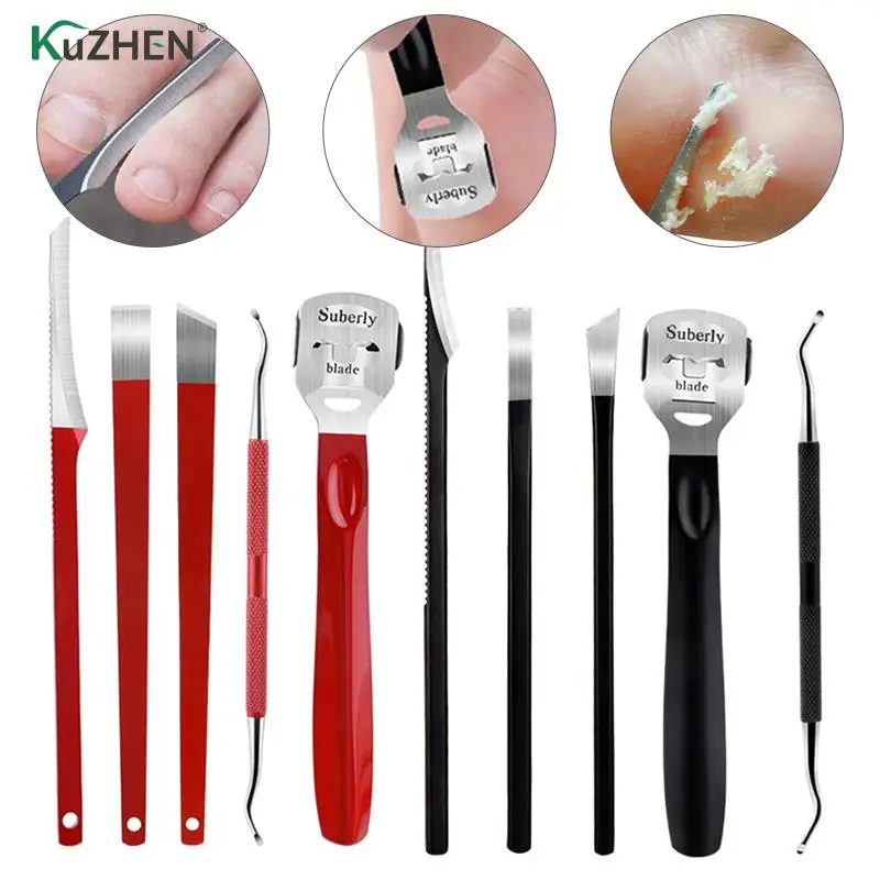 1/3/4/5pcs Manicure Pedicure Tools Toe Nail Shaver Feet Pedicure Knife