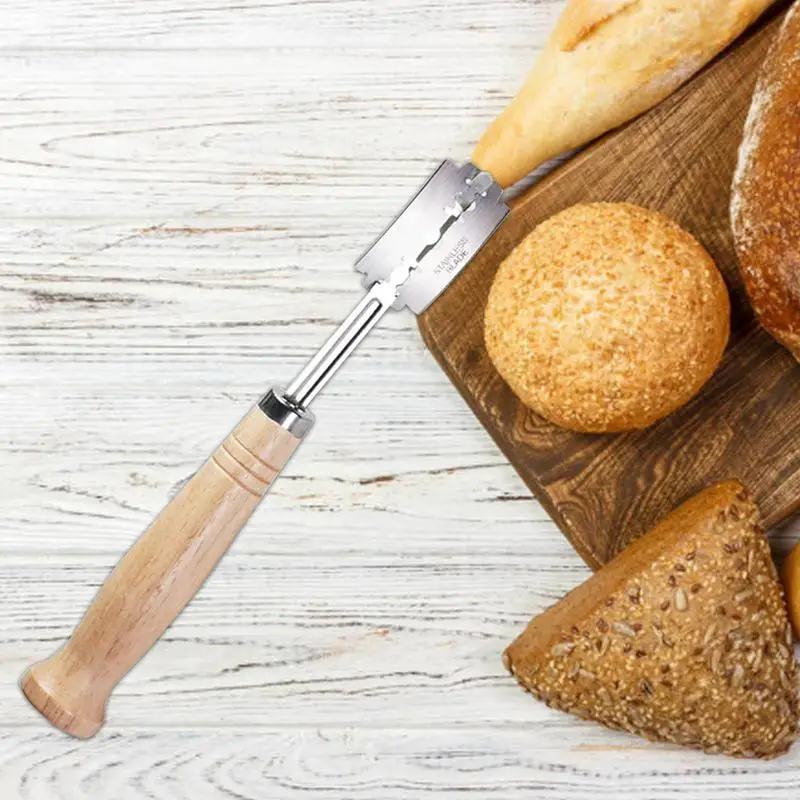 Sunrise Flour Mill | Lame Bread Scoring Tool w/ Blades & Leather Cover